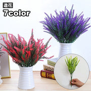 造花 フェイクフラワー ラベンダー 小花 一束 フラワーアレジメント 花束 枯れない 花飾り 装飾 DIY インテリア雑貨 フラワー ドライフラワー 可愛い お洒落 綺麗 リビング 玄関 寝室