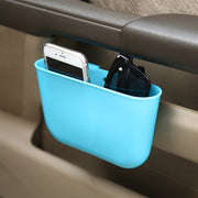 車内収納ポケット 小物入れ ゴミ箱 ダストボックス 収納 取り付け簡単 引っ掛け 吊り下げ 車載 カー用品 シンプル 整理整頓 スッキリ ドアポケット 隙間活用 ドライブ お出掛け 便利