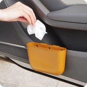 車内収納ポケット 小物入れ ゴミ箱 ダストボックス 収納 取り付け簡単 引っ掛け 吊り下げ 車載 カー用品 シンプル 整理整頓 スッキリ ドアポケット 隙間活用 ドライブ お出掛け 便利