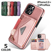 iPhoneケース カバー スマホケース PUレザー コインケース 小銭入れ カードケース付き スタンド 軽量 耐衝撃 背面保護
