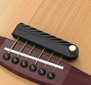ギター弱音器 ストリングミュート 消音 夜間練習用 アコースティックギター アコギ エレアコ 弦楽器 軽量 小型 携帯便利 コンパクト