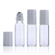 アトマイザー ロールオン 5ml 詰め替え容器 ミニボトル ガラス瓶 香水 化粧水 持ち運び 携帯用 旅行 塗る アロマオイル