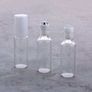 アトマイザー ロールオン 5ml 詰め替え容器 ミニボトル ガラス瓶 香水 化粧水 持ち運び 携帯用 旅行 塗る アロマオイル
