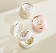 アクセサリーケース ジュエリーケース 収納 アクセサリー ジュエリーボックス アクセサリーボックス 丸 かわいい おしゃれ 持ち運び 旅行 お出かけ