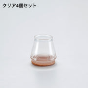 椅子脚カバー 椅子足キャップ 4個セット 1脚分 テーブル脚カバー 円形 傷防止 汚れ防止 滑り止め 保護 パッド フローリング 畳 椅子用部品 イス用部品