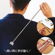 リラックスグッズ 背中掻き 伸縮タイプ ペン型 クリップ付き 首 ネック 肩 背中 痒み 手の届かないところを掻く かゆみ対策 便利 解消グッズ セルフケア リラックス プレゼント ギフト 父の日 母の日