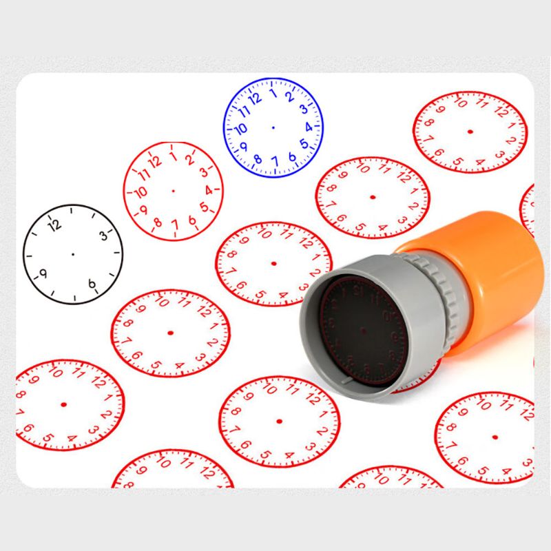 スタンプ ハンコ 判子 はんこ アナログ時計 事務 商品画像4