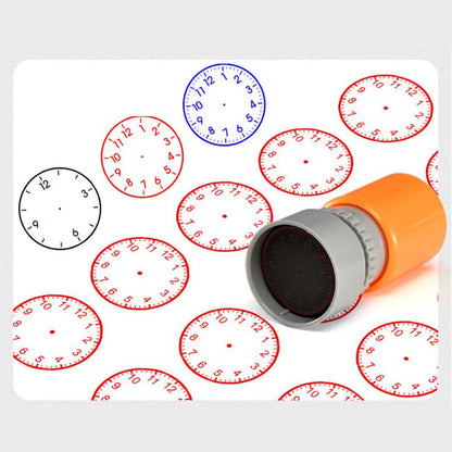 スタンプ ハンコ 判子 はんこ アナログ時計 事務 商品画像4