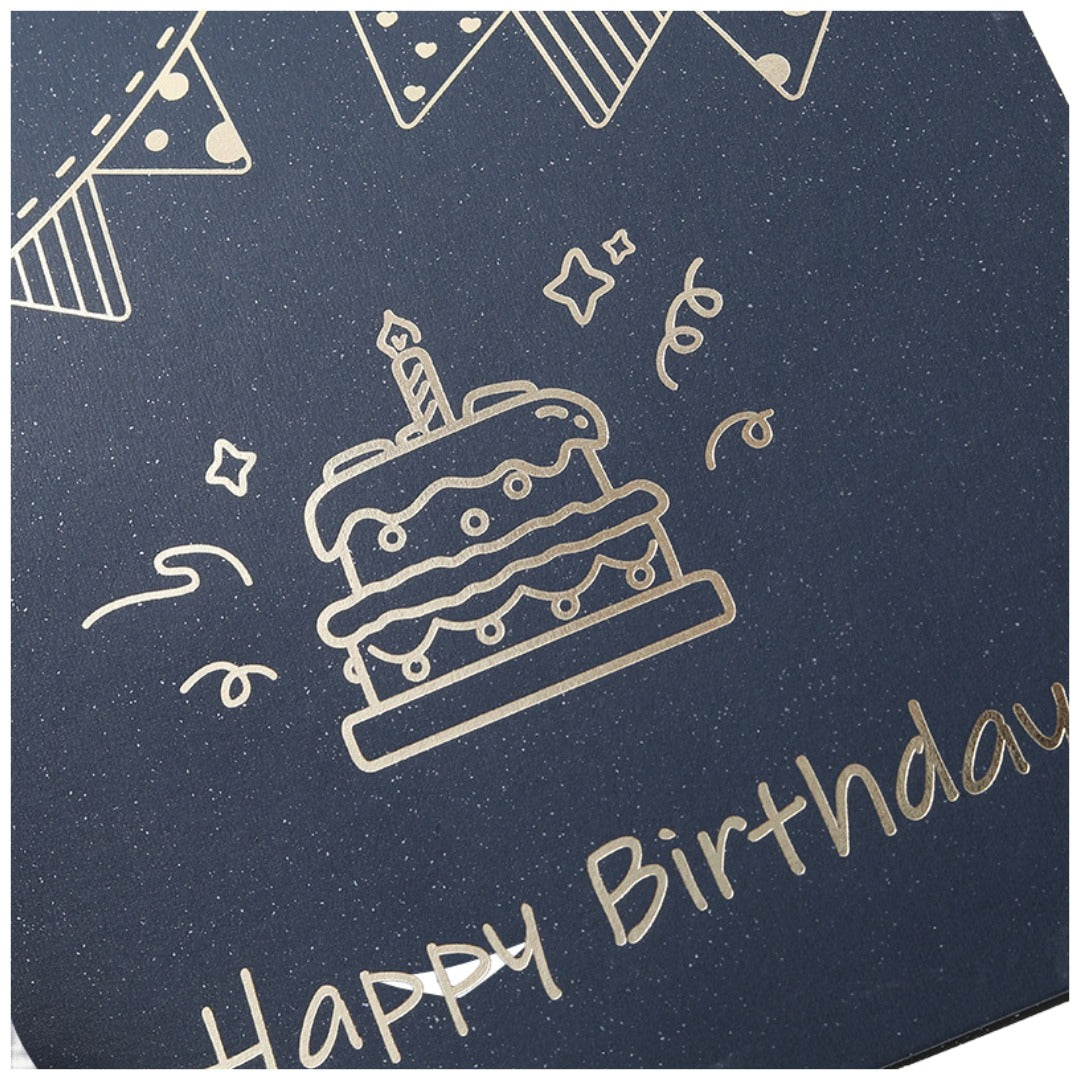 バースデーカード グリーティングカード カード 手紙 誕生日 HAPPYBIRTHDAY ケーキ ポップアップ 立体 メッセージカード かわいい プレゼント ギフト