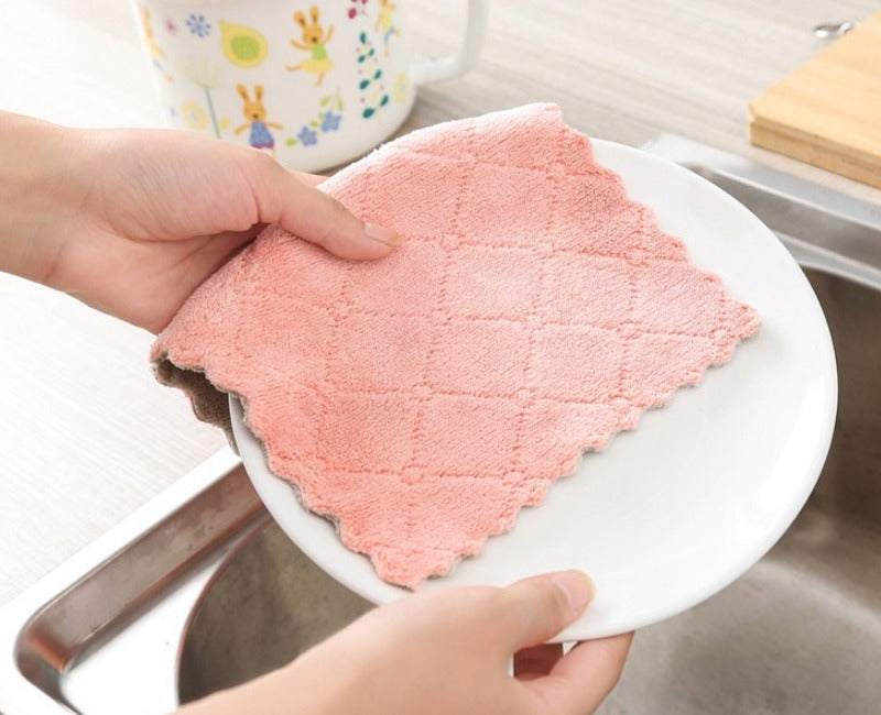 ふきん 布巾 5枚セット カウンタークロス 台ふきん キッチンクロス 商品画像2