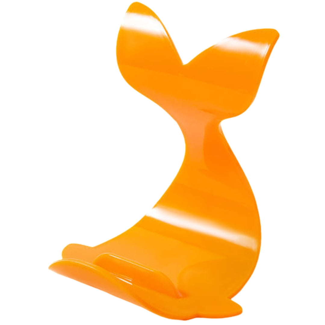 スマホスタンド スマホホルダー 卓上 机上 縦置き 横置き オレンジ バリエーション画像