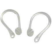 イヤーフック AirPods イヤホン 両耳用 1ペア シリコン 耳掛け 痛み軽減 快適 滑り止め 簡単取り付け 無地 シンプル エアーポッズ スポーツ アウトドア トレーニング ジム 便利グッズ