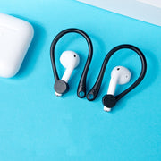 イヤーフック AirPods イヤホン 両耳用 1ペア シリコン 耳掛け 痛み軽減 快適 滑り止め 簡単取り付け 無地 シンプル エアーポッズ スポーツ アウトドア トレーニング ジム 便利グッズ