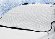 サンシェード フロント 車用 日よけ 凍結 防止 雪除け 霧防止 紫外線対策 黄砂 便利 車 フロントガラス用 サンシェイド バイザー 防雪 簡単装着 コンパクト 雪 氷 霜 雪対策 遮光 カー用品 カーアクセサリー