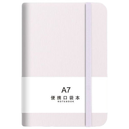 A7ノート ストラップ ストラップブック ポケットノート ミニ ブック ホワイト バリエーション画像