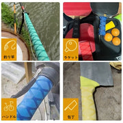 ラバーグリップ 熱収縮 グリップ チューブ ロッド 釣り竿 卓球 ラケット 自転車 ハンドル 包丁 スポーツ アウトドア 釣り フィッシング