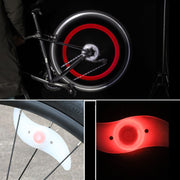 スポークライト 自転車用ライト LED 電池式 車輪 光る タイヤ 夜間走行 事故防止 追突防止 ホイールライト サイクリング おしゃれ 自転車用品