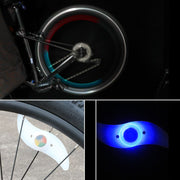 スポークライト 自転車用ライト LED 電池式 車輪 光る タイヤ 夜間走行 事故防止 追突防止 ホイールライト サイクリング おしゃれ 自転車用品