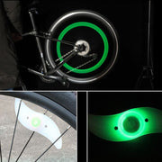 スポークライト 自転車用ライト LED 電池式 車輪 光る タイヤ 夜間走行 事故防止 追突防止 ホイールライト サイクリング おしゃれ 自転車用品
