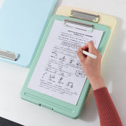 バインダー 書類ケース クリップボードフォルダ ファイルボード 会議パッド ドキュメントファイル A4サイズ 書類入れ 無地 ファイルケース 収納 整理 シンプル 便利 出張 ビジネス オフィス 学生 通勤 通学