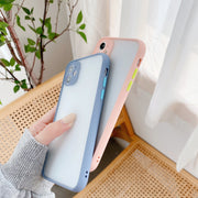 iPhoneケース iPhoneカバー スマホケース スマートフォンケース パステルカラー クリア 透明 半透明 シンプル 無地 かわいい 傷防止 汚れ防止 スマホ雑貨 スマホグッズ