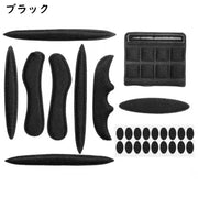 ヘルメット用 インナーパッド 27点セット 保護パッド スポンジ 頭保護 自転車 バイク スポンジ クッション 耐衝撃 衝撃吸収 マジック テープ 取付簡単 交換 メッシュ 通気性 オートバイ