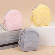 化粧ポーチ レディース ポーチ 小物入れ コインケース コンパクト 小さい ベロア ふわふわ やわらかい シンプル 無地 かわいい おしゃれ 女子力アップ