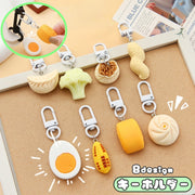 キーホルダー おもちゃ アクセサリー 食品サンプル 食べ物 グルメ グッズ 面白い リアル かわいい 景品 プレゼント ギフト
