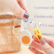 キーホルダー おもちゃ アクセサリー 食品サンプル 食べ物 グルメ グッズ 面白い リアル かわいい 景品 プレゼント ギフト