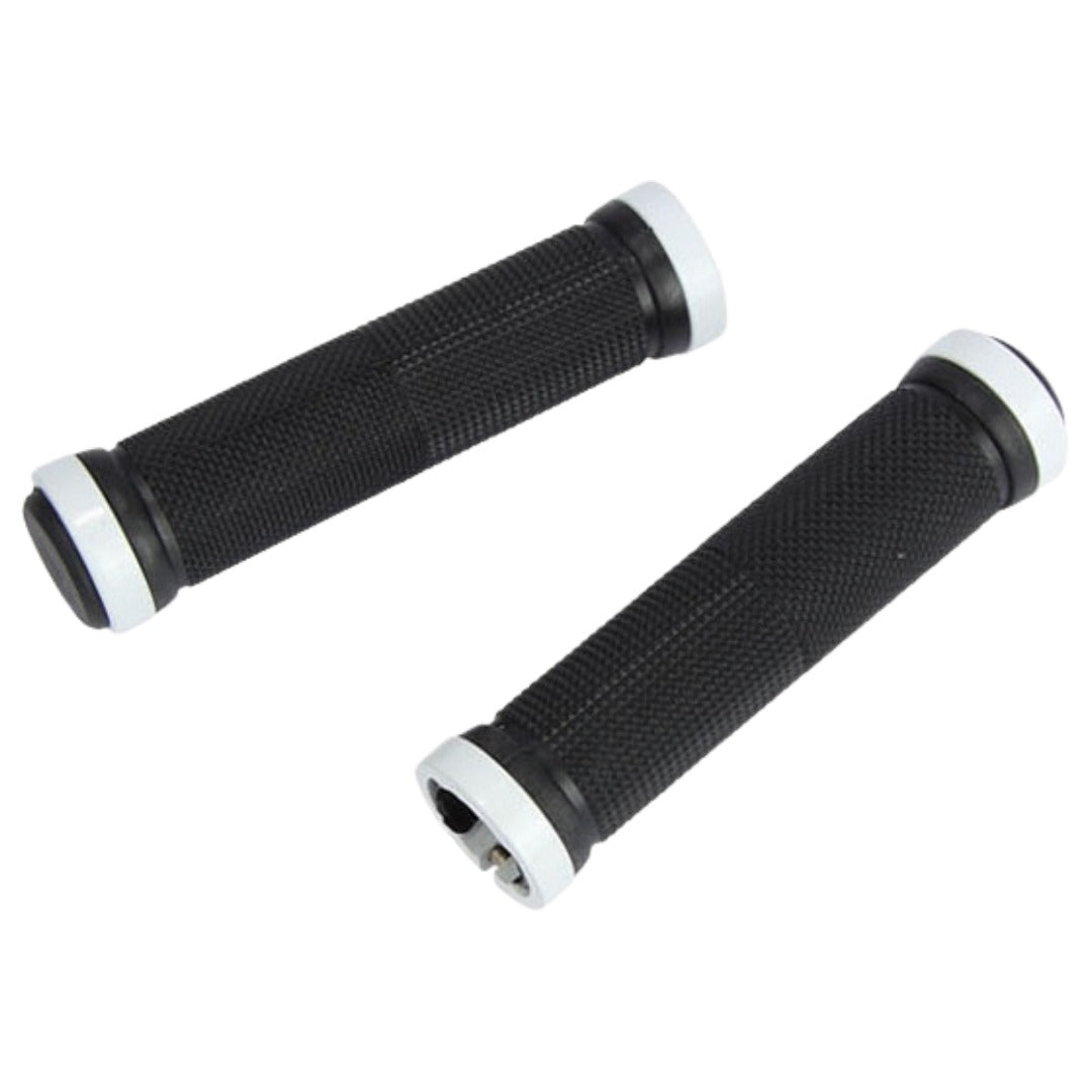 自転車用グリップ ハンドルグリップ 左右セット 2本セット 工具付き 22mm ホワイト バリエーション画像