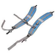 バックパックストラップ バックパックショルダー バッグバッグ用アクセサリ 女性 男性 男女兼用 調整可能 ストラップベルト 反射パッド入り 幅広 反射材 夜間 修理部品 交換 バックル ズレ落ち防止 便利