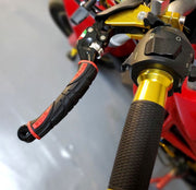 バイク用ブレーキレバーカバー 1ペア 汎用 ラバー 保護カバー グリップ ハンドル 滑り止め 耐摩耗 軽量 オートバイ スクーター