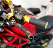 バイク用ブレーキレバーカバー 1ペア 汎用 ラバー 保護カバー グリップ ハンドル 滑り止め 耐摩耗 軽量 オートバイ スクーター