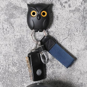 マグネットフック キーフック ウォールフック フック 壁掛け 貼り付け 鍵 収納 収納用品 インテリア雑貨 磁石 ぶら下げ フクロウ おしゃれ 便利 ドア 穴あけ不要