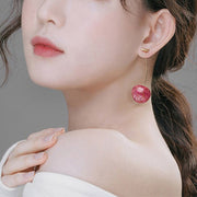 ピアス チェリー さくらんぼ ロングピアス レディース アクセサリー ジュエリー フルーツ 果物 リアル 個性的 可愛い プレゼント ギフト