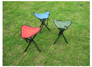 折りたたみ椅子 アウトドア チェア イス 軽量 コンパクト パイプイス 三脚椅子 折り畳み キャンプ バーベキュー 釣り フィッシング 登山 ハイキング