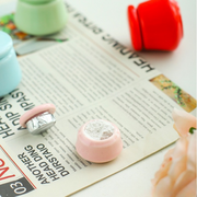 ダッペンディッシュ 陶器 15ml 入れ物 蓋付き 小物入れ 小物収納 オイル リキッド ジェルネイル パウダー クリーナー 乳歯入れ 筆洗い 洗浄 ネイル 陶器製