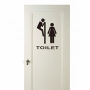 ウォールステッカー 壁紙シール トイレ W.C toilet トイレット WC ドア 壁装飾 装飾 ステッカー 雑貨 シール 小物 DIY リメイク リフォーム イメチェン