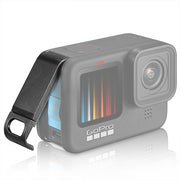 GoPro用バッテリーカバー Hero13 Hero12 Hero 11 hero10 hero9 Black 交換用 サイドカバー 電池蓋 充電可能 ケーブルホール付き ゴープロ