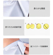 散髪ケープ 散髪マント 大人 子供 ヘアーカット 飛び散り防止 セルフカット 折りたたみ 面ファスナー 汚れ防止 散髪用品 毛染め 髪染め カラーリング ヘアカット ヘアケア 自宅