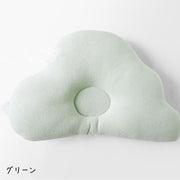 ベビー枕 赤ちゃん 新生児 まくら ベビーピロー ドーナツ型 メッシュ 通気性 星 ドット 雲型 オレンジ クマ かわいい おしゃれ スター フルーツ ライオン グリーン ホワイト 緑 白