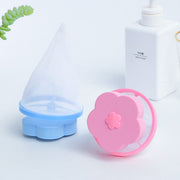 くず取りネット 洗濯機用 糸くずフィルター 単品 糸くず 毛玉 ゴミ取り シンプル コンパクト 繰り返し使用 お手入れ簡単 洗濯用品 便利グッズ ランドリー用品 青 ピンク