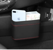 車用ゴミ箱 車載ごみ箱 小物入れ カー用品 車用品 ごみ箱 ダストボックス 蓋付き ふた フタ コンパクト 収納ケース シンプル プッシュ式 簡単装着 便利