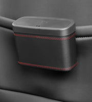 車用ゴミ箱 車載ごみ箱 小物入れ カー用品 車用品 ごみ箱 ダストボックス 蓋付き ふた フタ コンパクト 収納ケース シンプル プッシュ式 簡単装着 便利