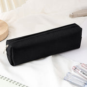 ペンケース 筆箱 筆記具入れ 文房具 ペン入れ 小物入れ 無地 四角形 長方形 スクエア コンパクト ファスナー おしゃれ シンプル カラバリ豊富