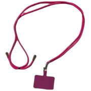 スマホネックストラップ スマホネックホルダー スマホアクセサリー 首掛け 肩掛け ロープ 紐 挟むだけ 落下防止 紛失防止 簡単装着 スマホ用 スマートフォン用 iPhone Android カラバリ豊富