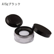 フェイスパウダー用ケース 詰め替え容器 空容器 15g 20g 30g パフ付き 鏡付き ミラー付き ルースパウダー フィニッシュパウダー ファンデーション コンパクト メイク道具