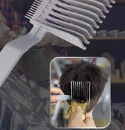 フェードコーム 散髪用コーム くし カッティングコーム ヘアカット メンズ 男性 レディース 男女兼用 セルフカット 髪切り クシ 櫛 カットコーム 刈り上げ 便利グッズ 自宅 理髪店 散髪 グレー