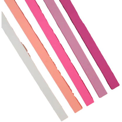 ラッキースター用折り紙 540枚入り 24cm 星折り紙 おりがみ 両面折り紙 ピンク バリエーション画像