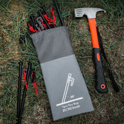 ペグ収納袋 アウトドア用品 テントアクセサリー キャンプ ペグ袋 ペグ用ポーチ 20cm 30cm 40cm 登山 野外 テント設営 シンプル おしゃれ